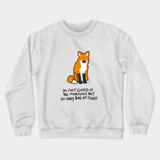 Grumpy Fox Crewneck Sweatshirt